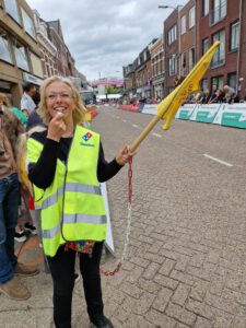 #Rianne actief tijdens de Draai van de Kaai